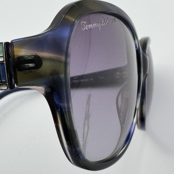Tommy Bahama TB7042 465 Aqua Sunglasses Frames 130 Lenses Need Replacement - Picture 7 of 8